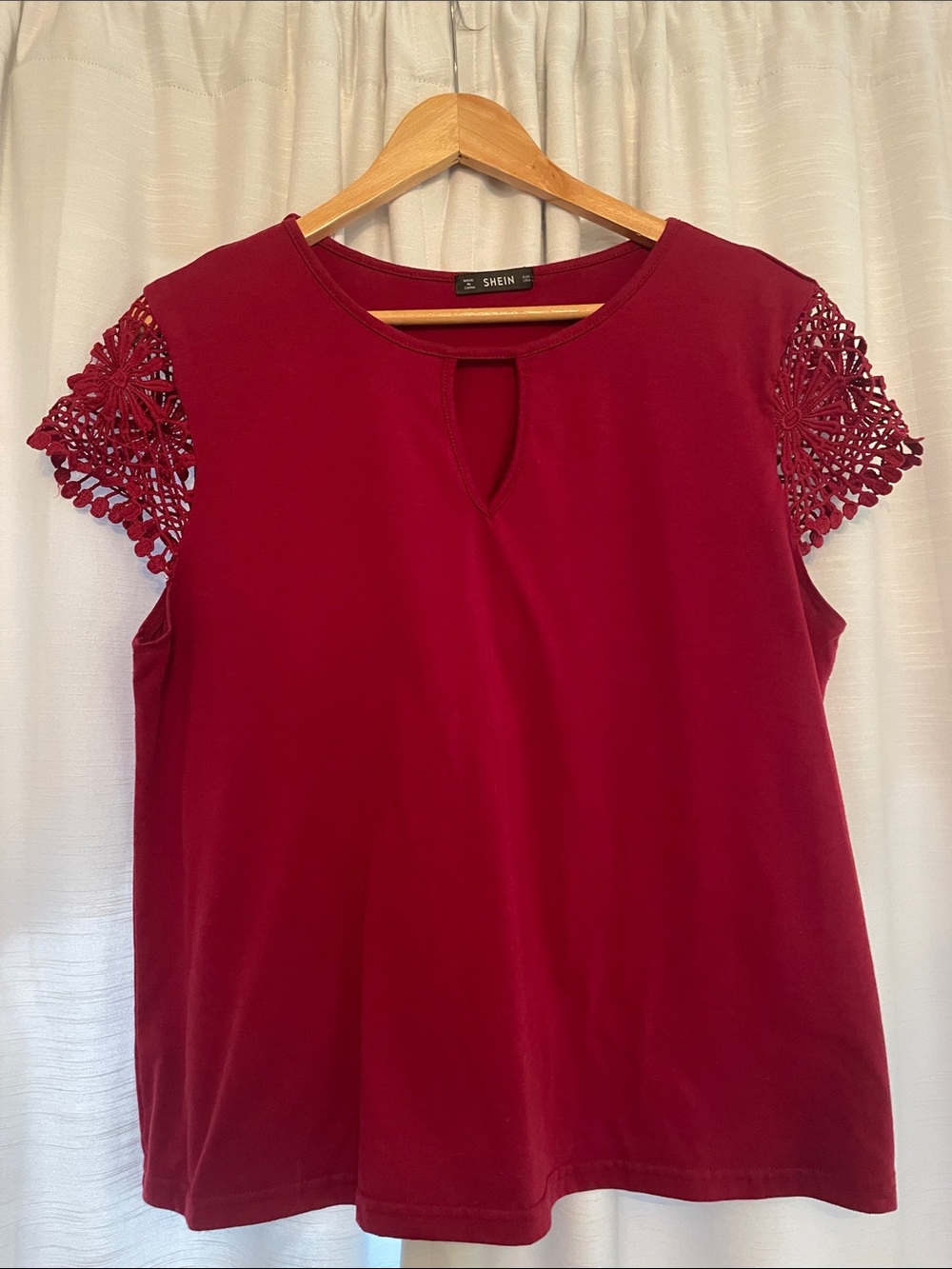 Crochet Sleeve Blouse